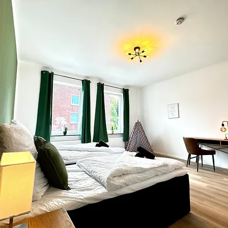 Apartament Zentrale, Familienfreundliche Nahe Hbf, Ideal Fuer Geschaeftsreisen Und Stadterkundungen Emden